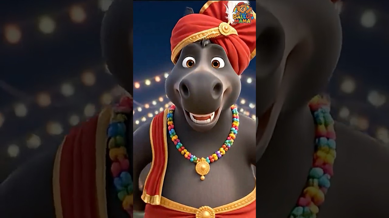 Kalu Madari Aaya | Nursery Rhymes For Kids | Hindi Song | Balgeet | Ballu Mama Tv #shorts