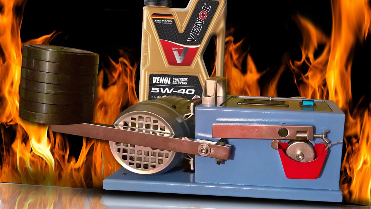 Venol 5W40 Synthetic Gold Plus Engine Oil Test 100&deg;C Piotr Tester