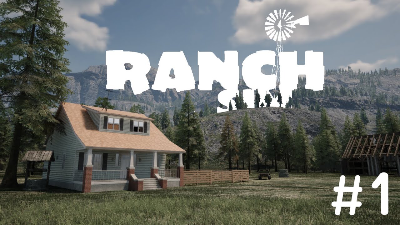 เริ่มด้วยบ้านจบด้วยเล้าไก่ | Ranch simulator #1
