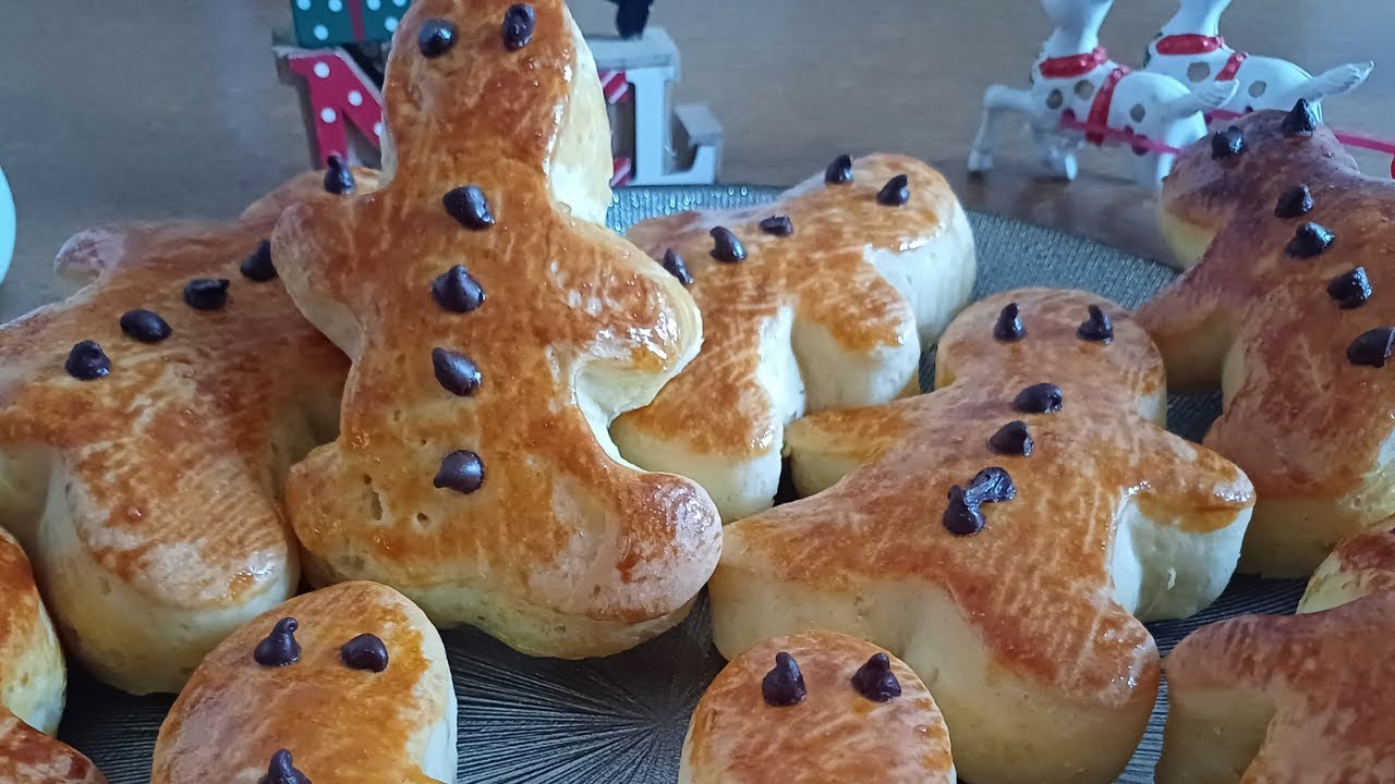  brioche bonhomme Saint Nicolas Mannele 🎄bienvenue en Alsace 😊