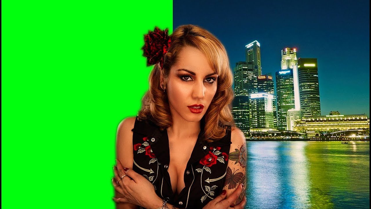 VSDC vidéo Editor le fond vert vidéo ou chroma key TUTO FR.