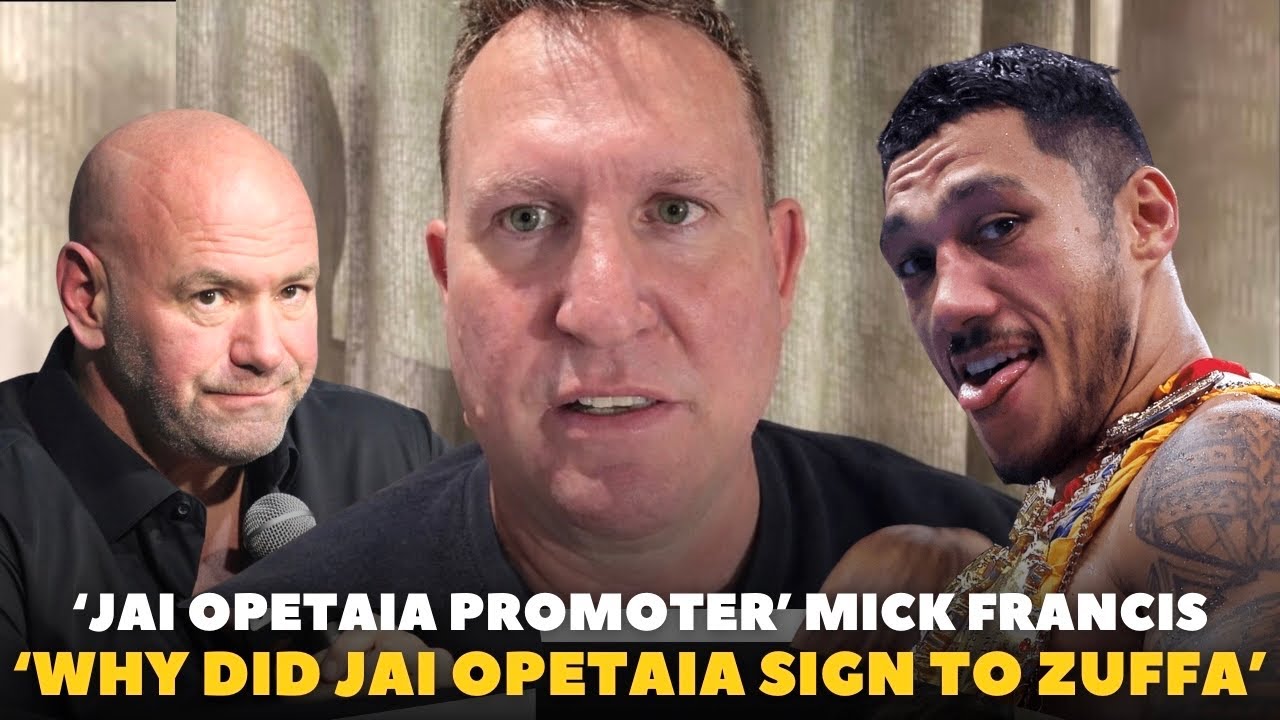 ‘There is a REASON WHY JAI OPETAIA SIGNED TO ZUFFA BOXING’ Promoter Mick Francis REVEALS | DAN WHITE