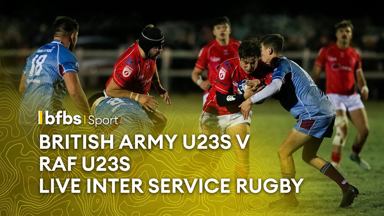 British Army v RAF | Inter Service under-23s rugby union