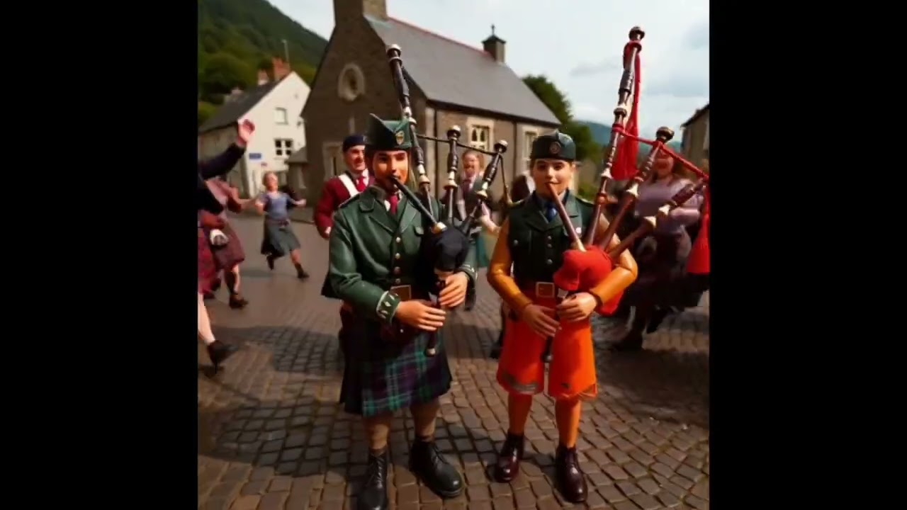 AI produced Actionman Tribute to folks who love a festive time 