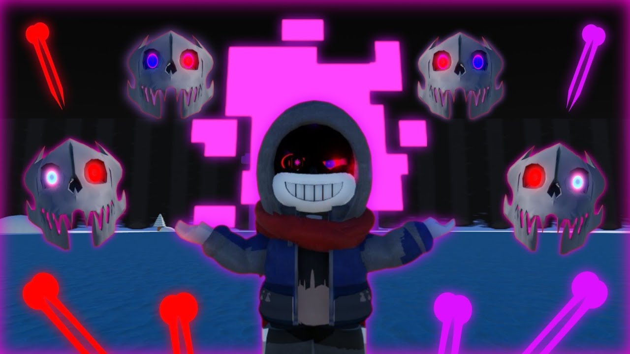Undertale: Double Would Sans Ops Flame Eye [???/Showcase/Gameplay]