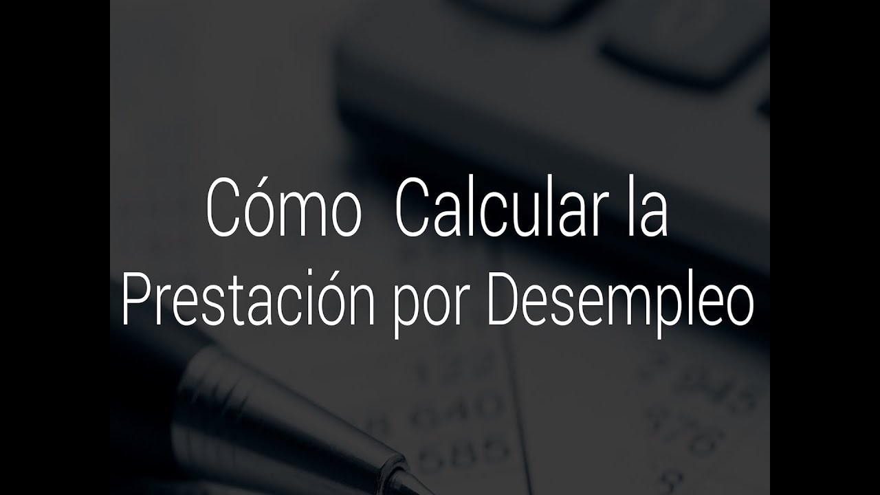 RRHH: Cómo calcular la prestación por desempleo