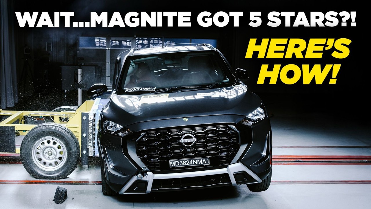 Nissan Magnite Gets 5-Star Global NCAP Rating | Made-in-India SUV&rsquo;s Safety Journey Explained