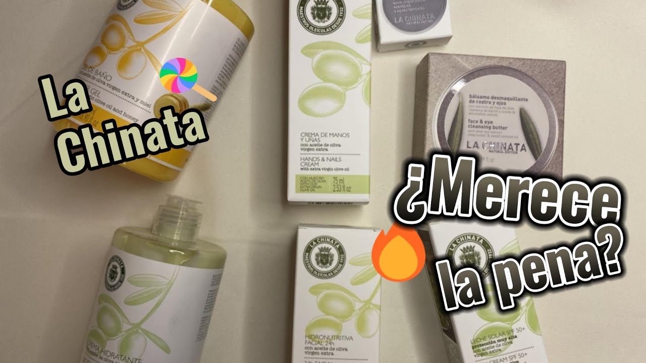 Haul La Chinata #lomejor #cosmeticanatural #aceitedeolivavirgenextra #aceitedeoliva