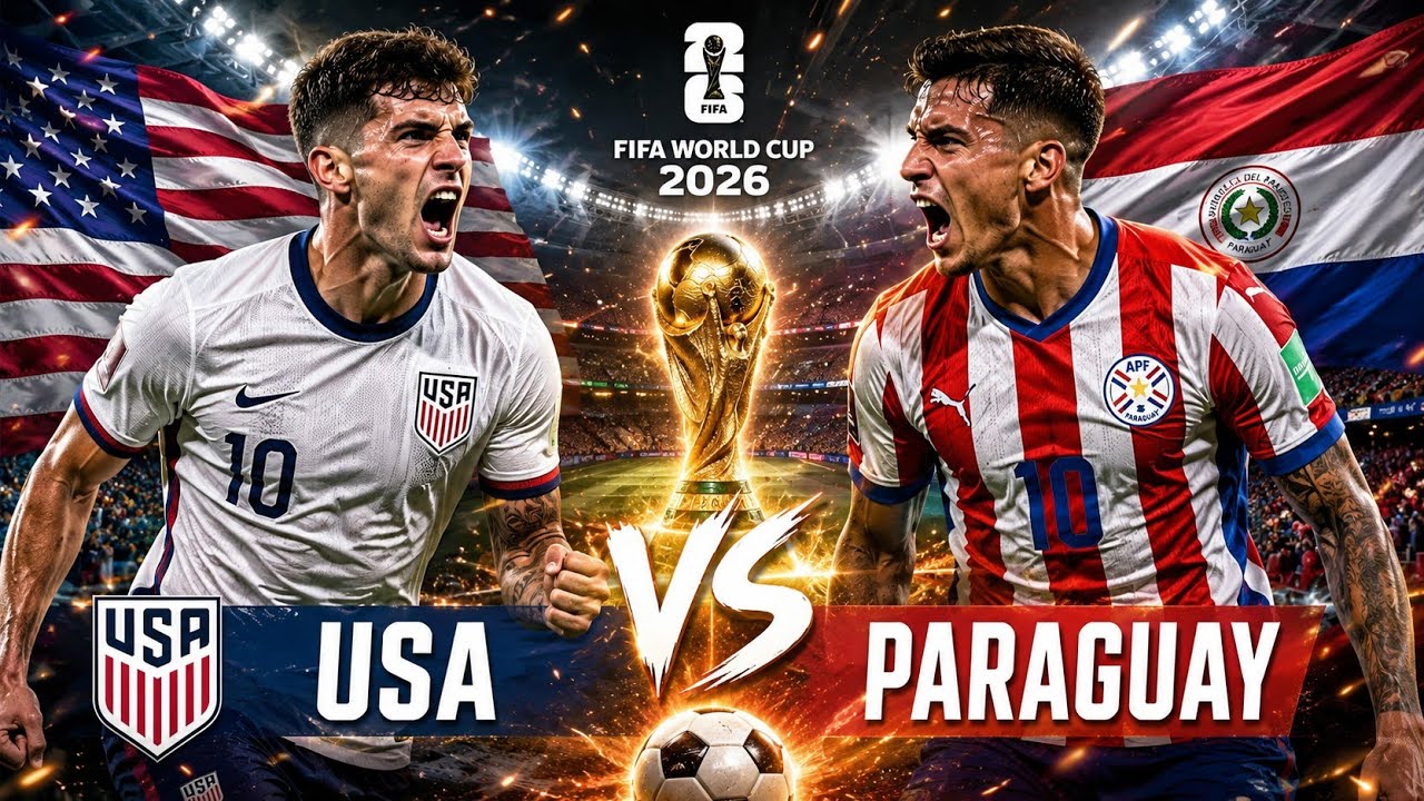 USA VS PARAGUAY Full highlights | FIFA World Cup 2026