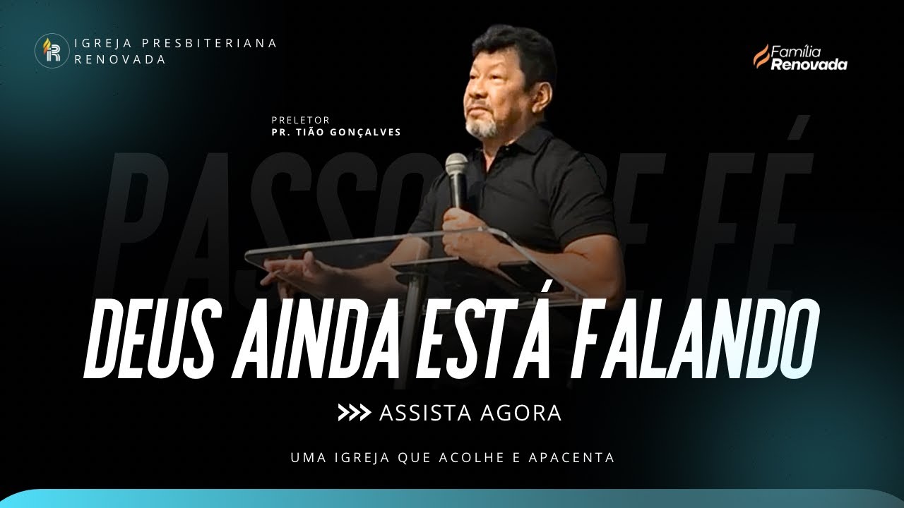 DEUS AINDA ESTÁ FALANDO | PR. TIÃO GONÇALVES | 12/02/2026