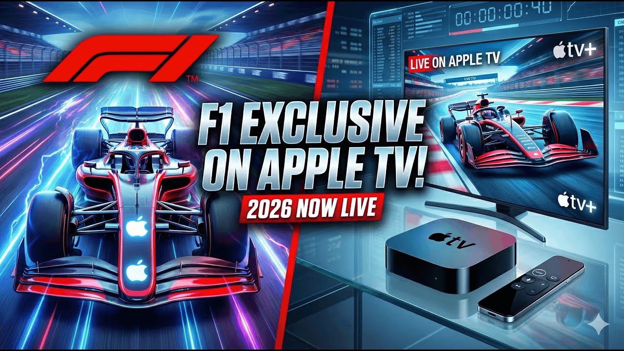 F1 Is Now LIVE On Apple TV!
