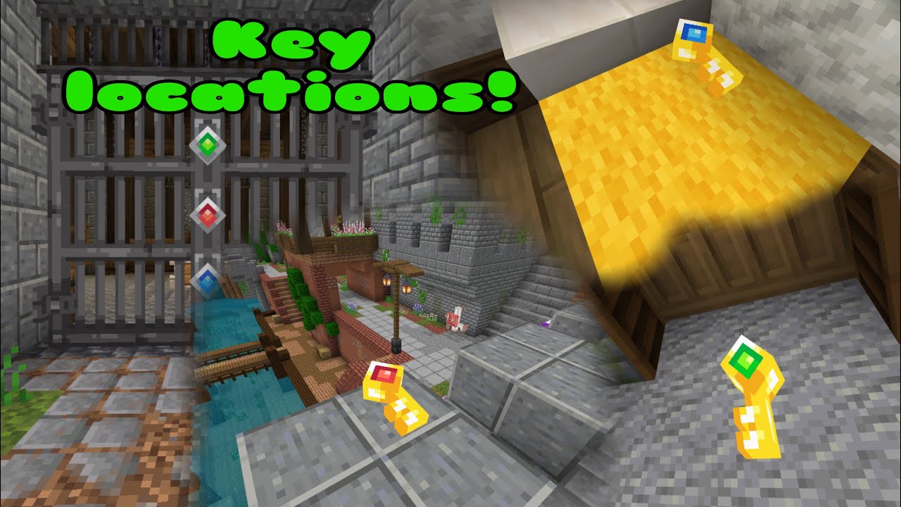 EVERY KEY LOCATION IN CASTLE TOWN!(The Hive murder mystery)