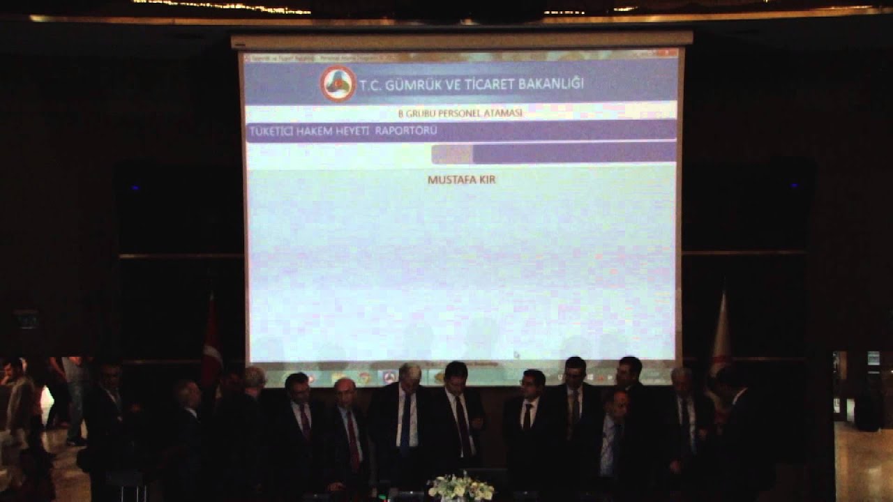 Gümrük ve Ticaret Bakanlığı B Grubu Kadroları İçin Kura Çekimi Yapıldı