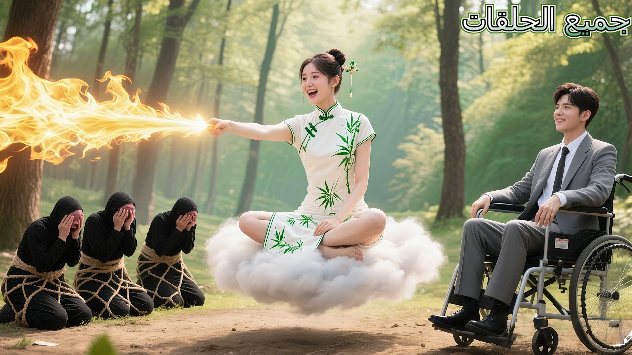 جنّية هبطت من السماء أنقذت رجلاً معاقاً مُطارَداً، ولم تعلم أنه الـCEO—فأحبّها من النظرة الأولى!