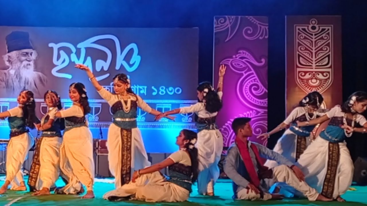 Mash-up dance performance|Megh boleche jabo jabo|Rabindra Nritya|Anandadhara