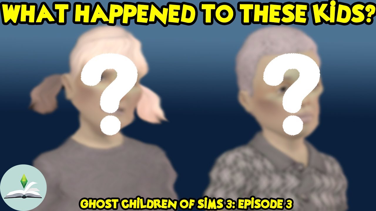 Who are these two kids & WHAT happened to them?? | The Ghost Children of The Sims 3 | The Sims Lore