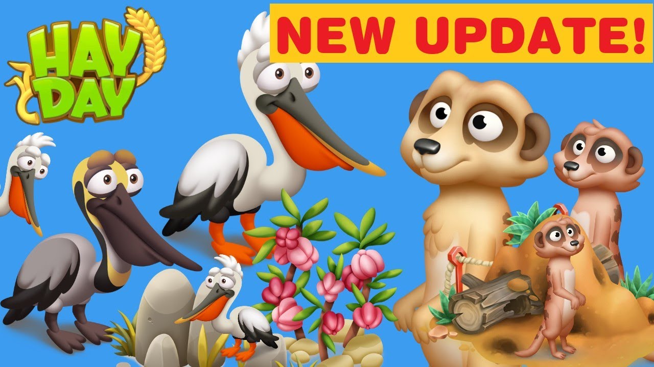 Hay Day Spring 2023 Update - New Birds & Animals