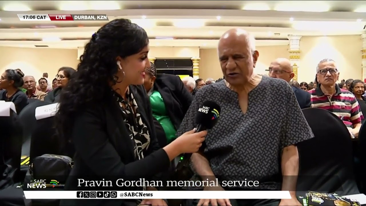 Pravin Gordhan | Memorial service underway in Durban: Former Judge Zak Yacoob