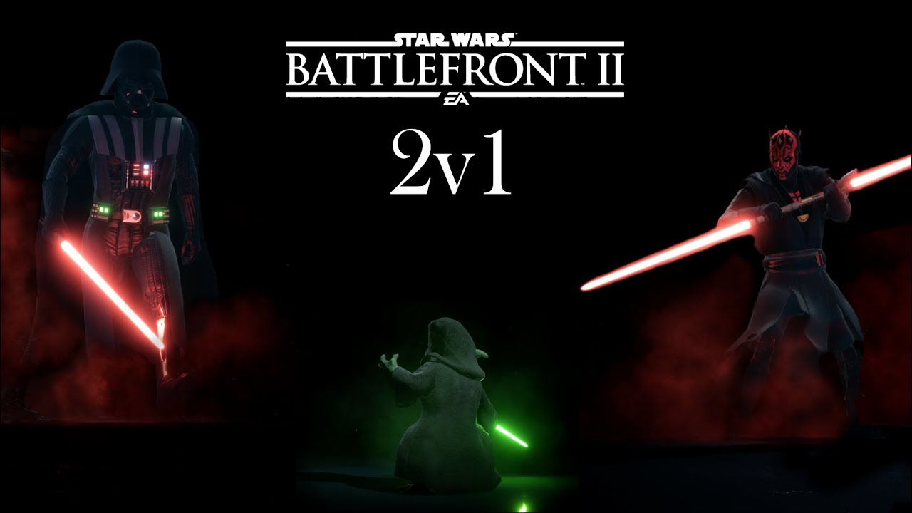 MASTER YODA - Duels 2v1 Intense Gameplay (Compilation #1) | Star Wars Battlefront 2