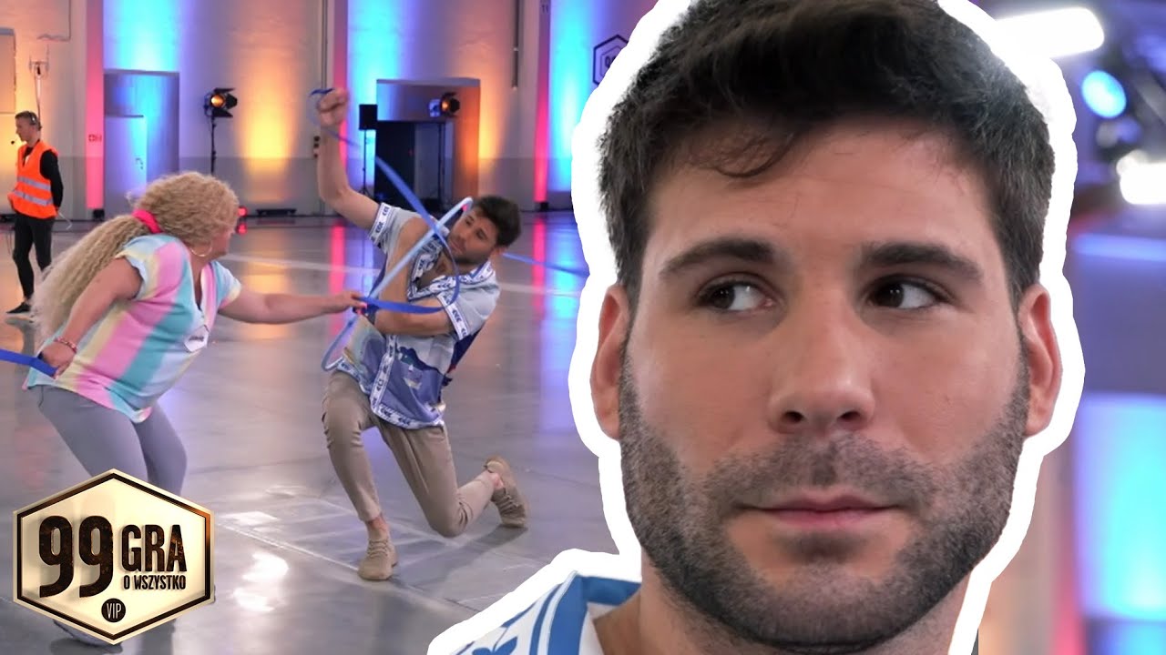 Pirowski walczył z hula hop 😄  | 99 - Gra o wszystko. VIP