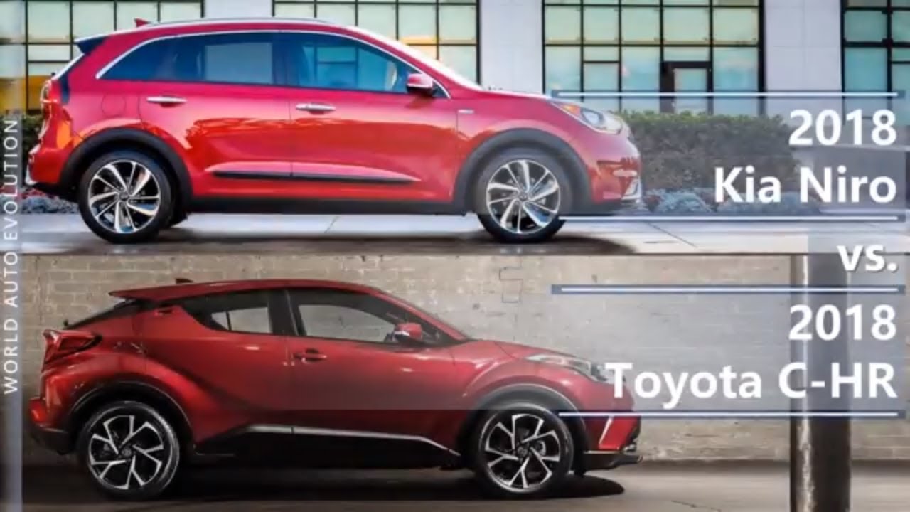 2018 Kia Niro vs 2018 Toyota C-HR (technical comparison)