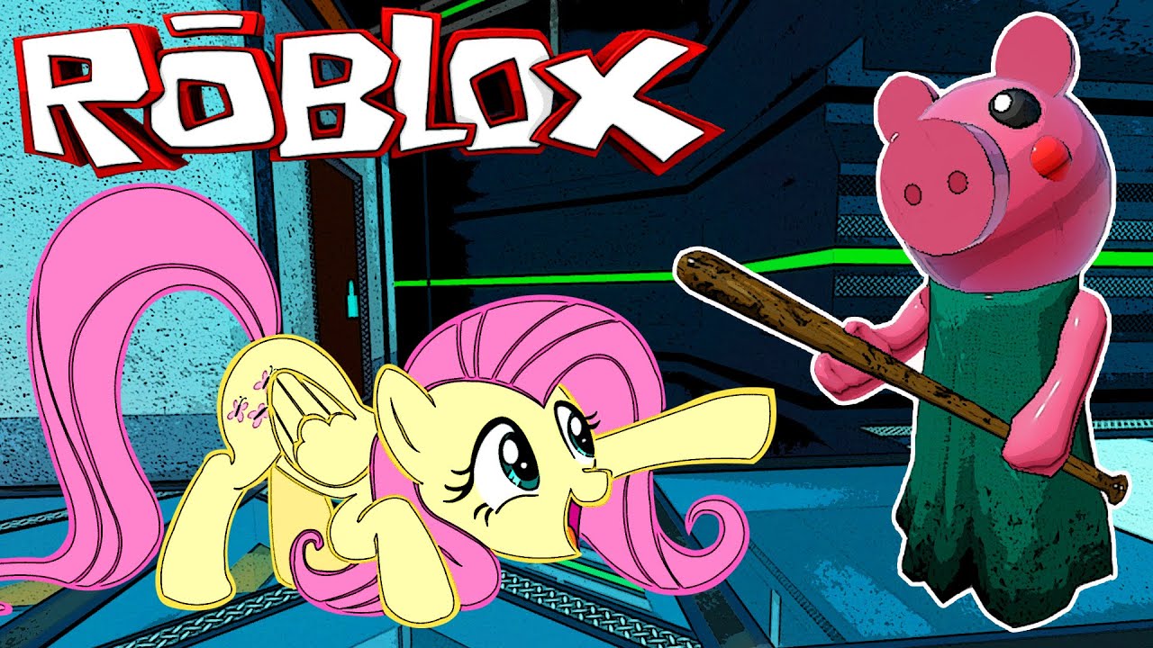 Roblox - FLUTTERSHY e a PEPPINHA (Piggy) ‹ Luli Rarity ›