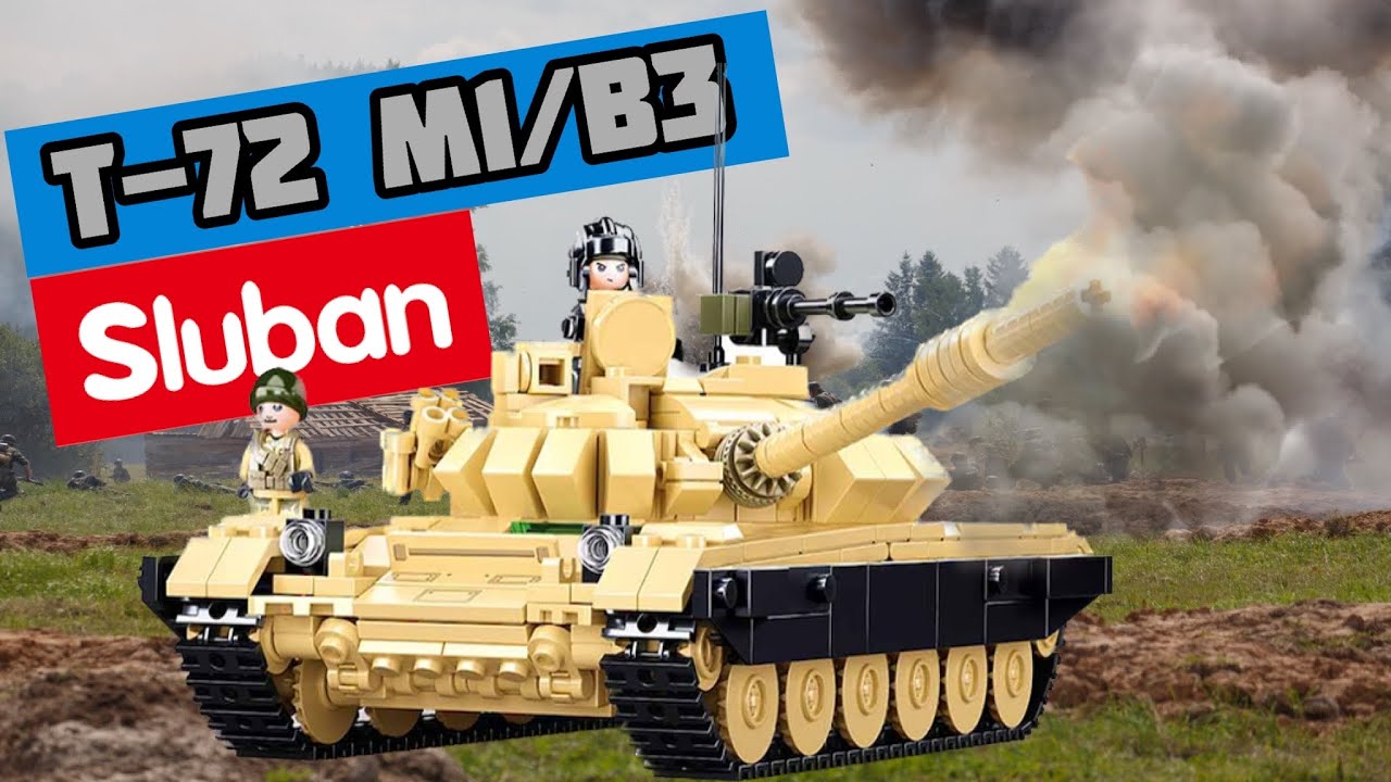T-72 M1/B3 Main Battle Tank - Sluban (танк Т-72 обзор)