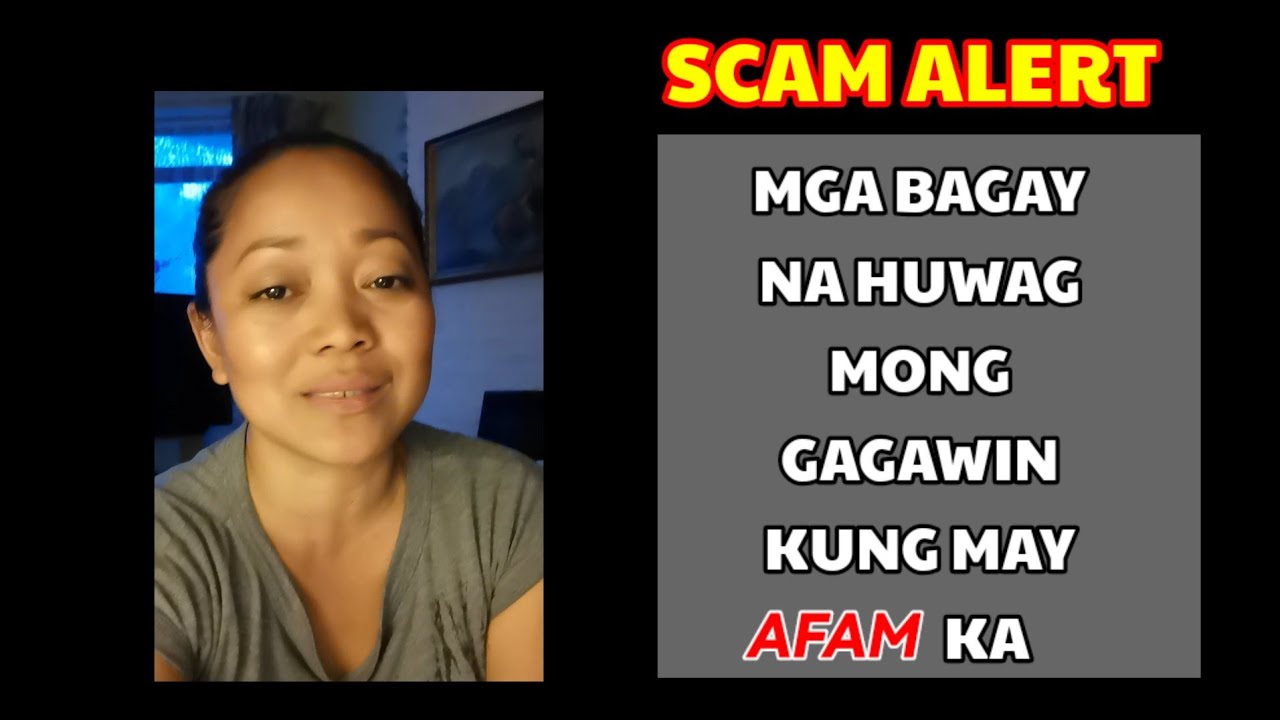 HUWAG MONG GAGAWIN ITO KUNG MAY AFAM KA!! IWAS SCAM