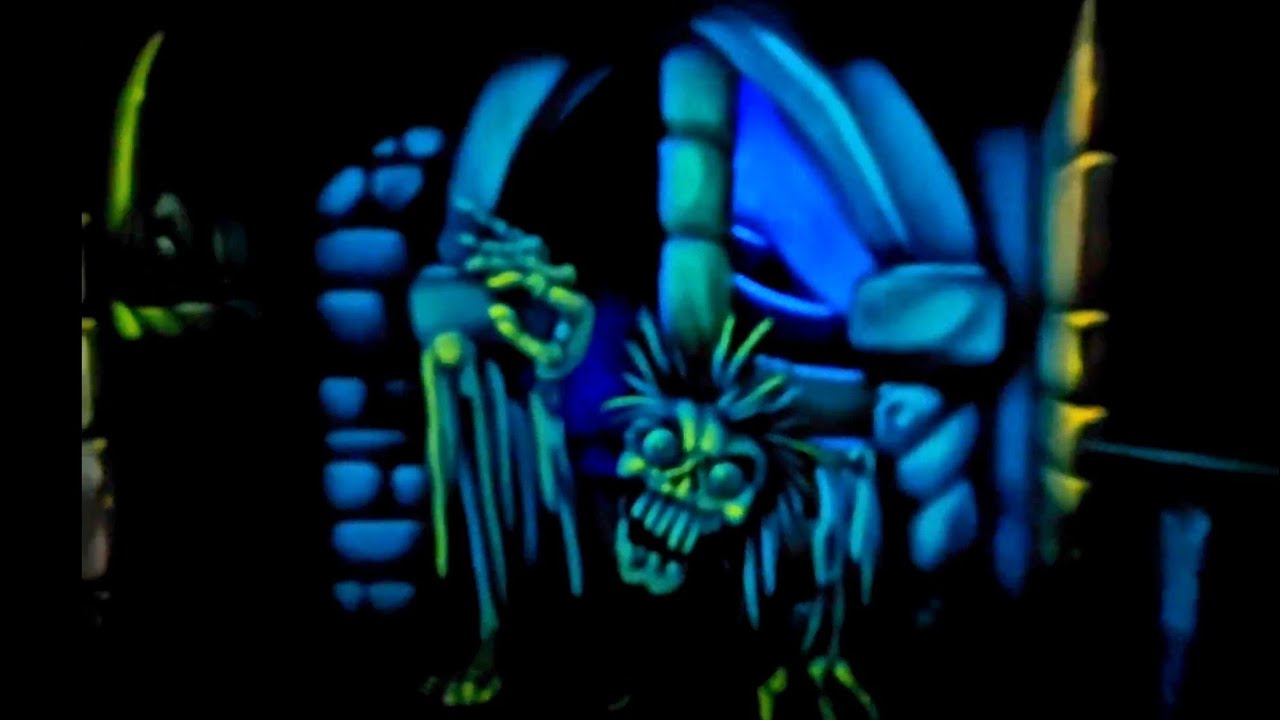 Spooky 3D Ghost Train On Ride POV 2021.