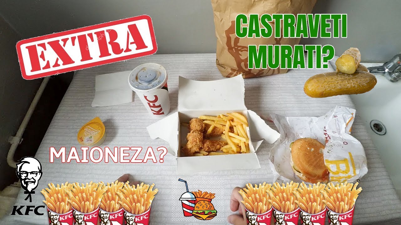 Ce poti cere EXTRA (PE GRATIS) cand mananci la KFC?
