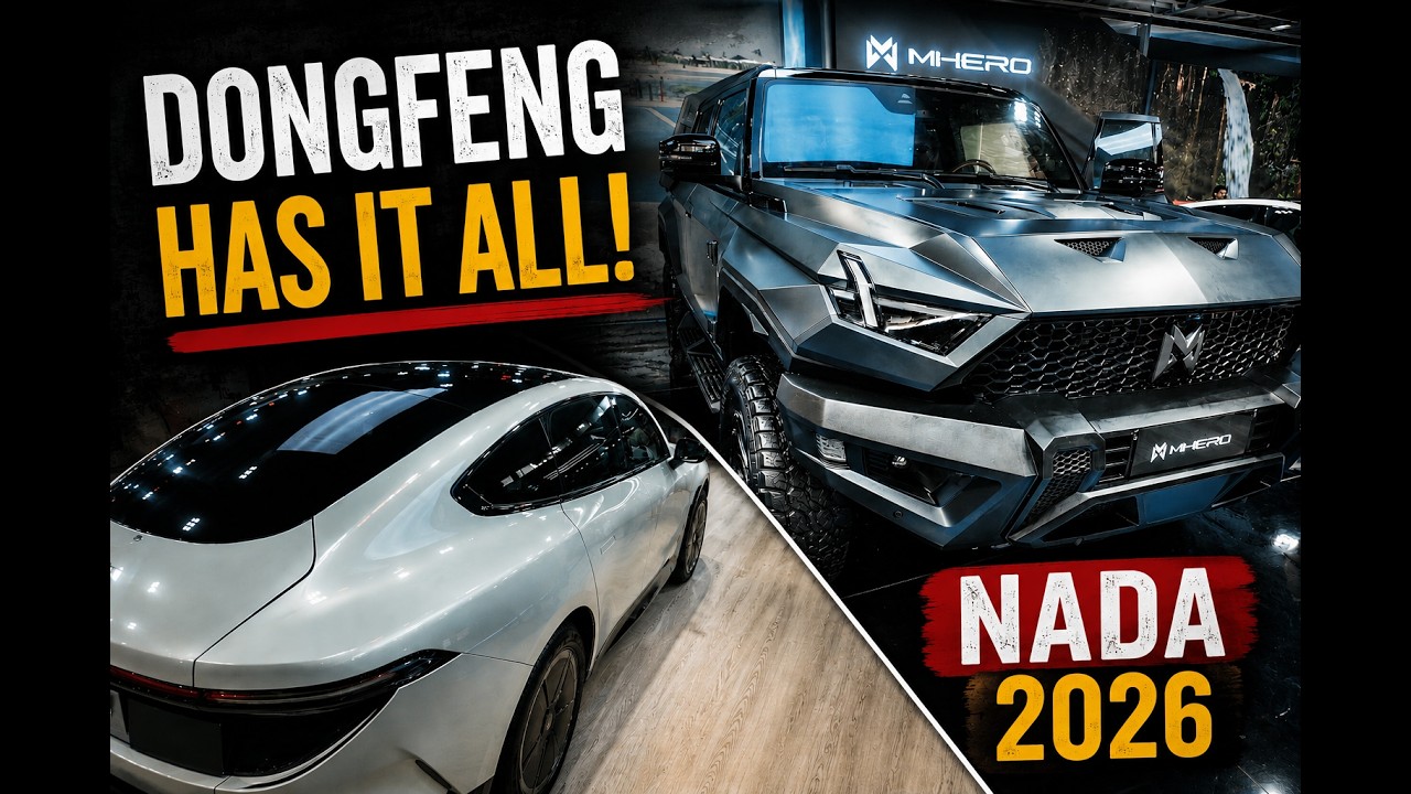 Что представлено на стенде Dongfeng на NADA 2026? | MHero, 007, Vigo и Box!