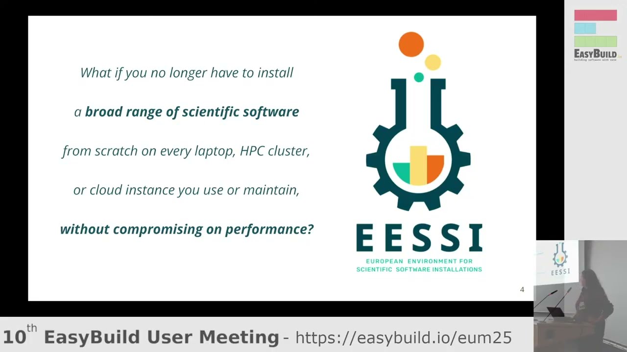 EUM'25 - Introduction to the European Environment for Scientific Software Installations (EESSI)