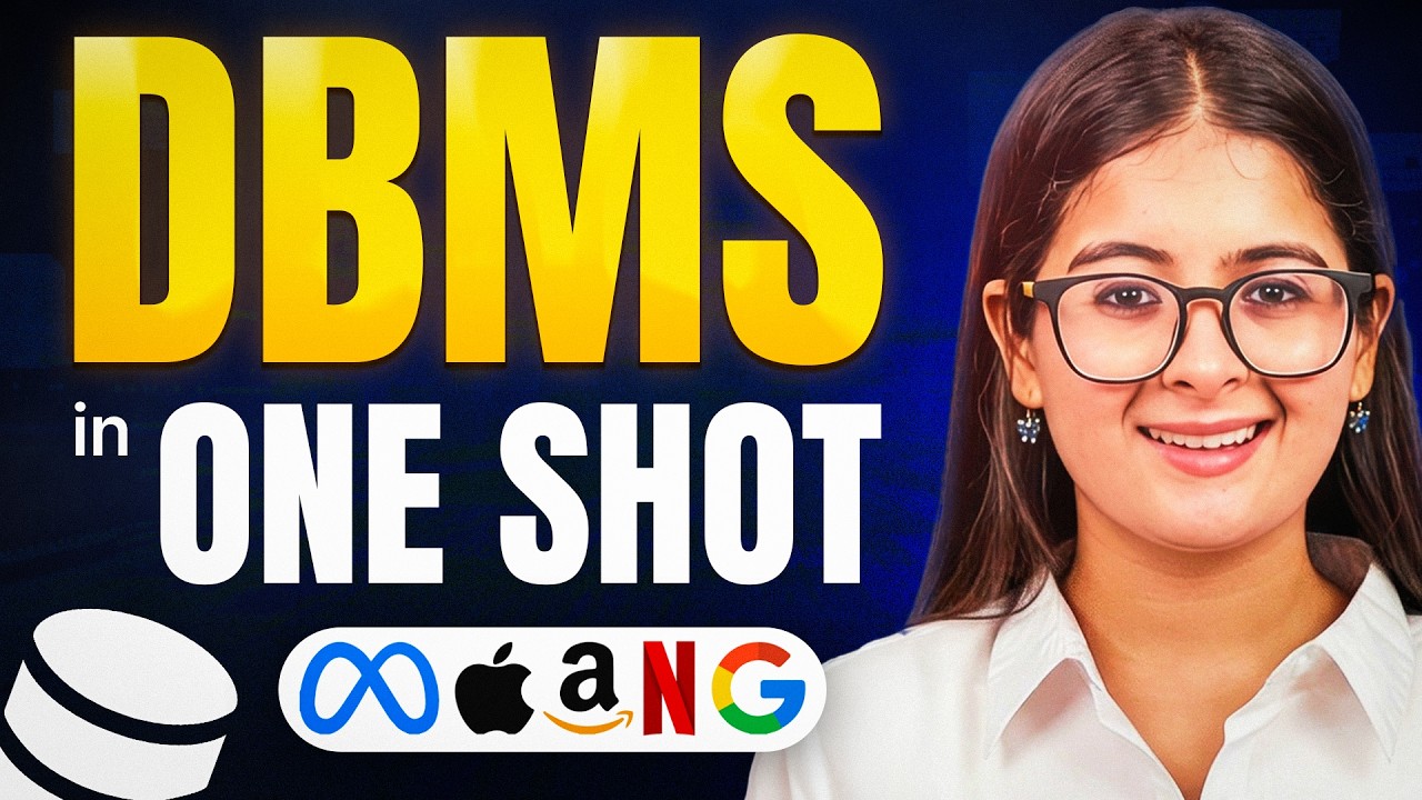 Free Job-Ready DBMS Course 2026 | Semester Notes + Full Course + Interview Questions ( PART 1 )