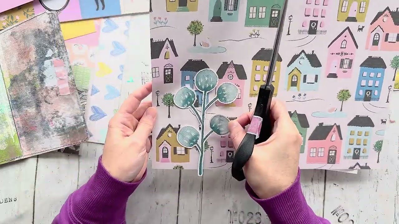 Junk Journal January Day 9 “Foliage”