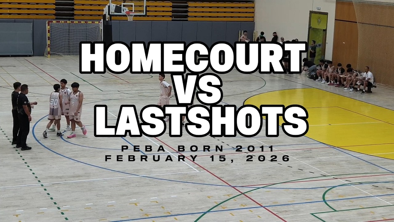 Homecourt VS Lastshots (PEBA Born 2011) February 15, 2026