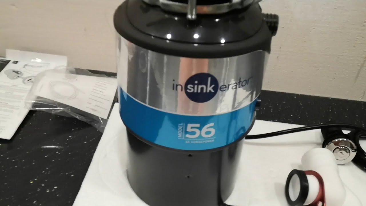 кухонное оборудование INSINKERATOR MODEL 56 измельчитель на кухню,сборка и монтаж