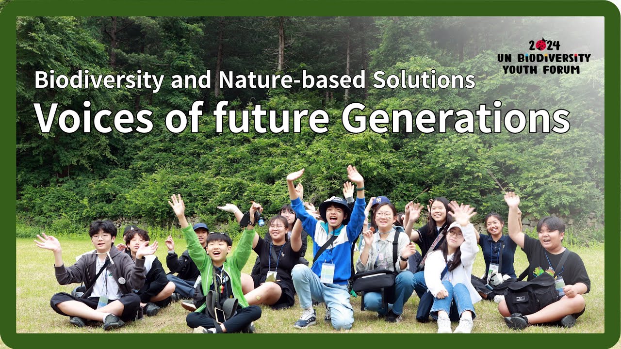 [econow] 2024 UN Biodiversity Youth Forum Voices of future generation for Biodiversity