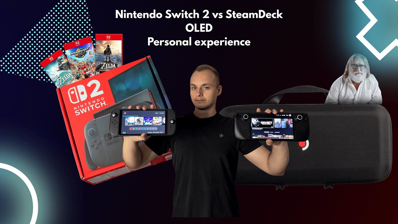 Nintendo Switch 2 vs Steam Deck OLED – My Honest Experience as an Owner