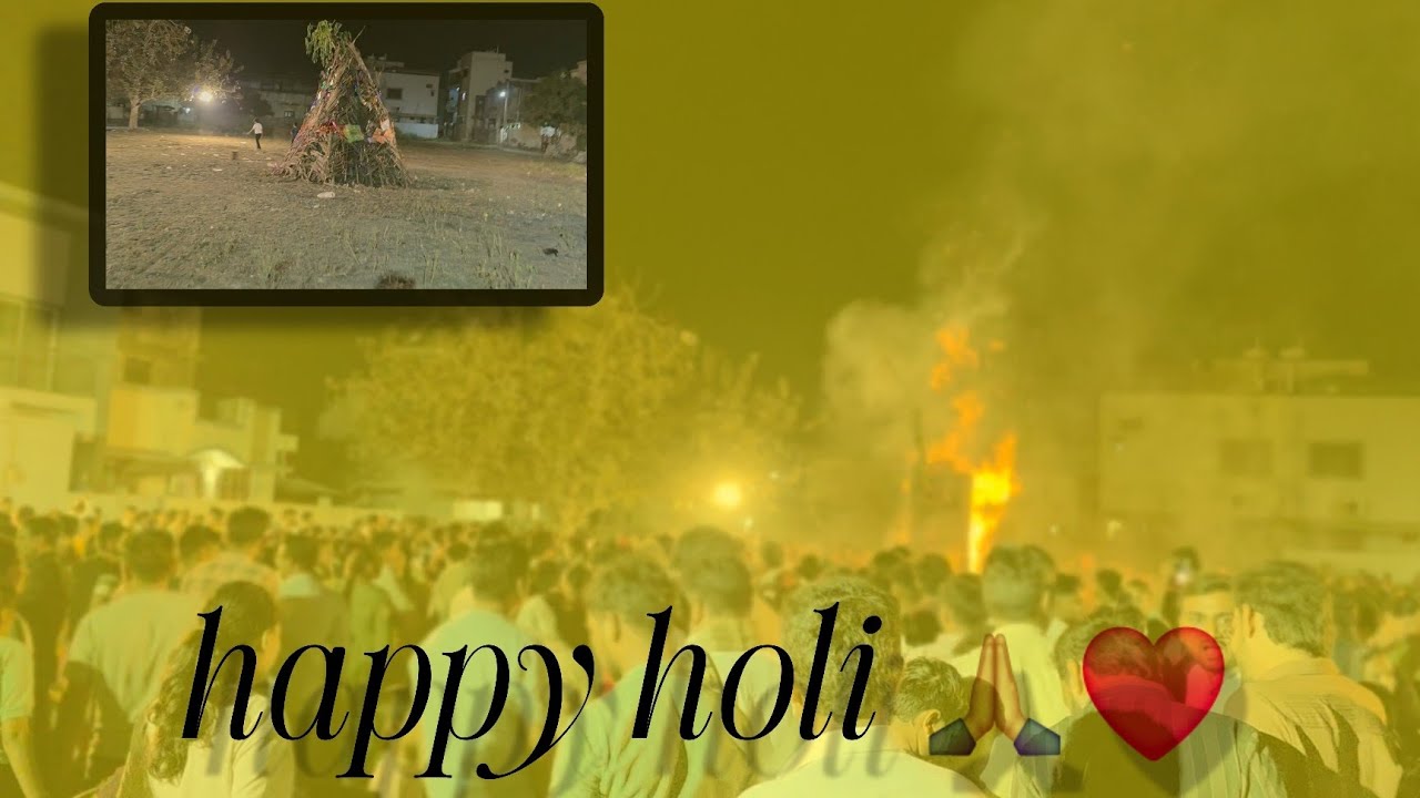 Happy holi ❤️🙏🏻 ફૂલ મસ્તી કરી આજે તો 😍🤣😅