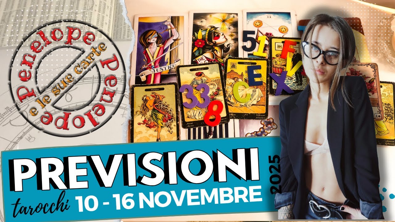 UN'EMOZIONANTE RIUNIONE 🌸☘️ PREVISIONI SETTIMANA dal 10 al 16 Novembre 2025  &bull; tarocchi  &bull;