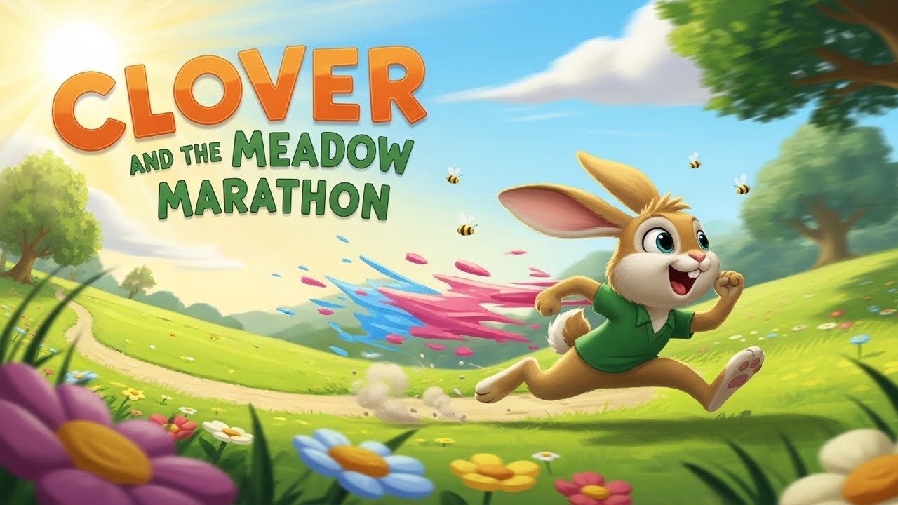 Clover's Big Race: The Rabbit Who Discovered True Winning | Kids Story Time