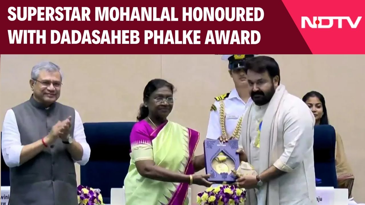 National Awards 2025 | Superstar Mohanlal Honoured With Dadasaheb Phalke Award