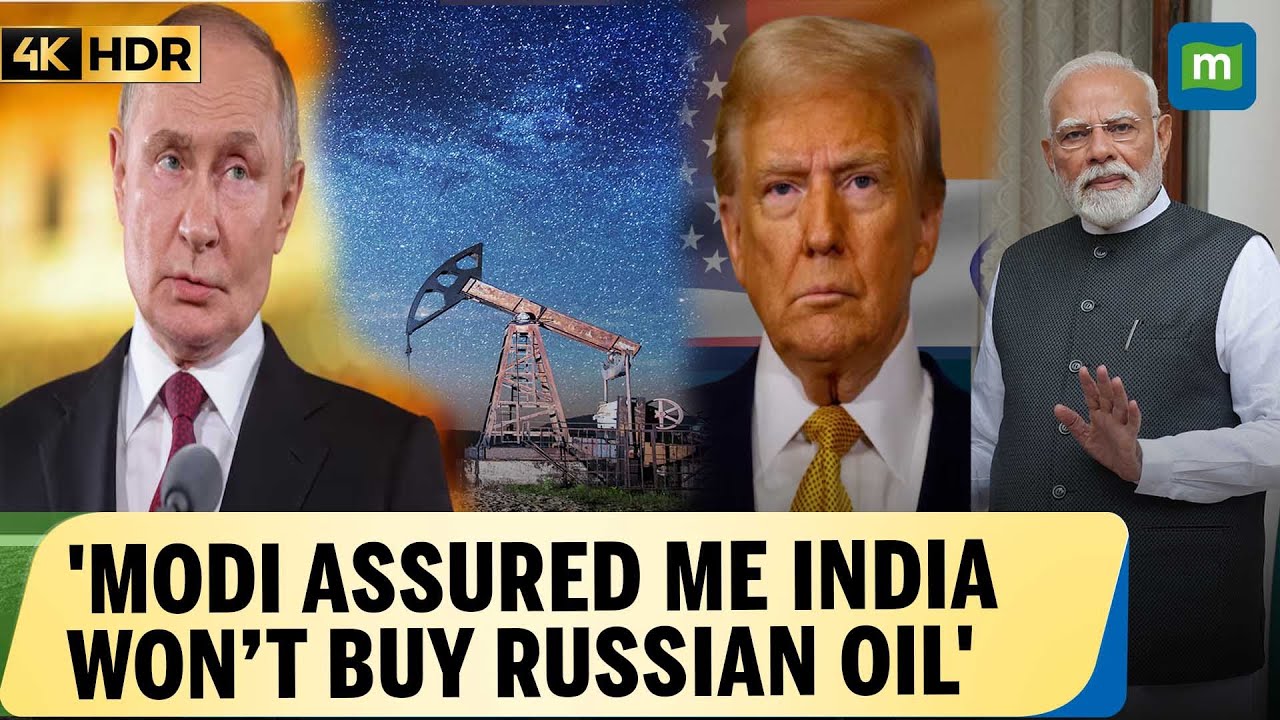 Trump Claims PM Modi Assured Him ‘India Won’t Buy Oil From Russia’