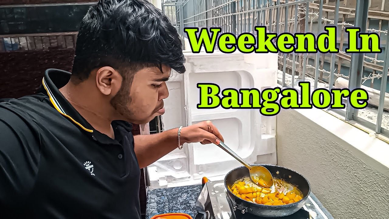 My first weekend in bangalore as SDE intern......