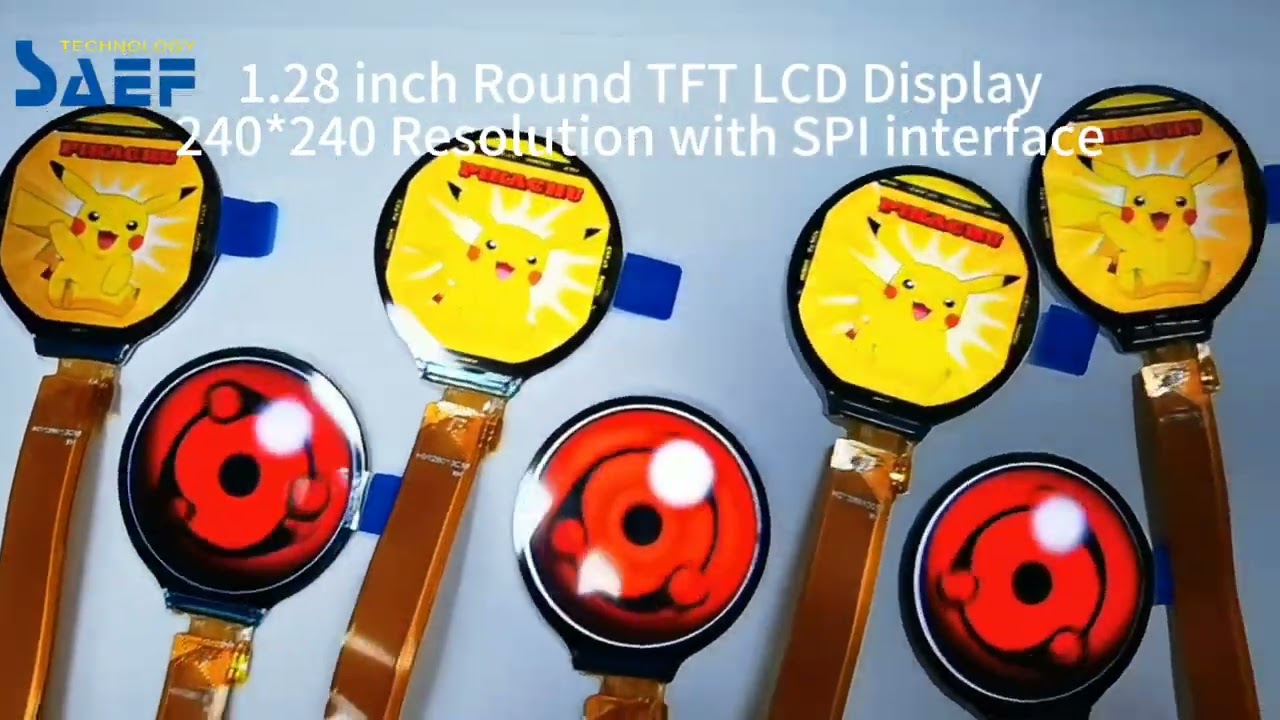 1.28 Inch Round TFT LCD Display - 240x240 SPI, High-Res for Wearables & IoT | Best Price USA