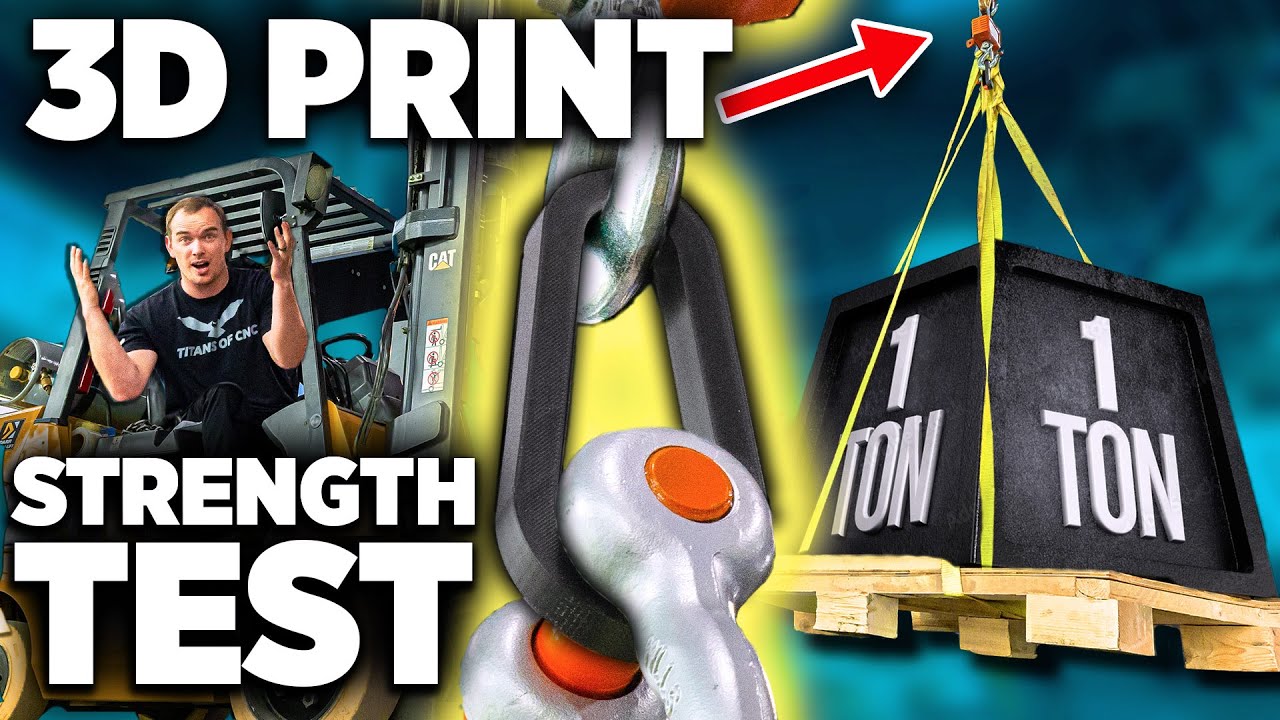 2,000 LBS vs 3D Printed Plastic | WILL IT BREAK!?