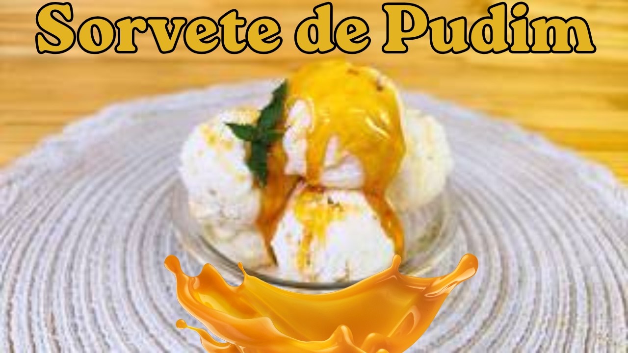 Este Sorvete de Pudim é Tão Fácil que Você Vai Fazer Todo Dia🍦