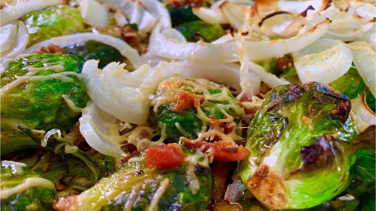 Smashed Brussel Sprouts