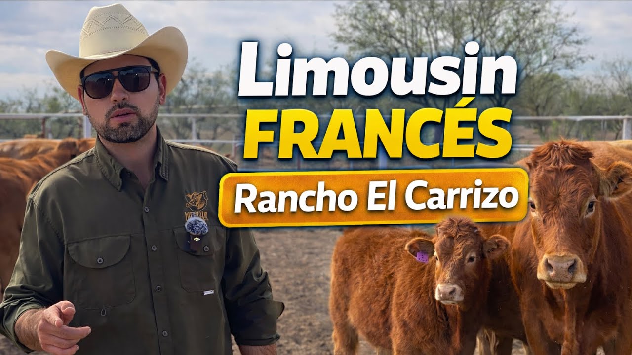 Raza Limousin francés en Rancho El Carrizo | Serie de razas bovinas - Medicow 