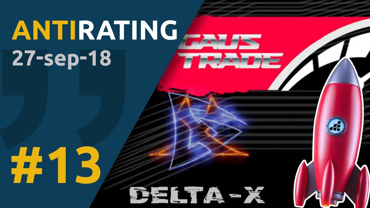 Rating of ICO-outsiders 27-Sep * GausTrade * Delta-X * OneShare